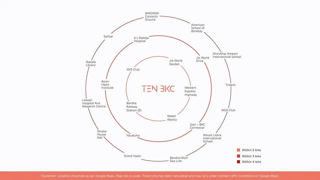 Adani Ten BKC Everything Around